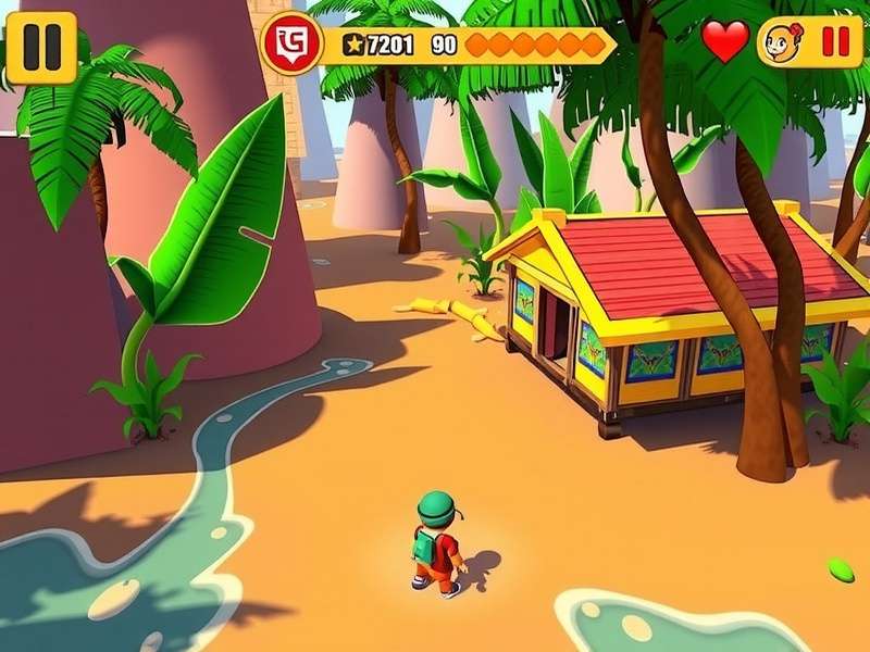 Dash Ginger Explorer Gameplay Screenshot